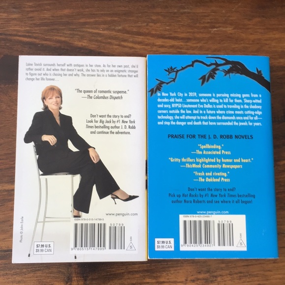 Nora Roberts as JD Robb Paperback Books Lot of 10 items - Picture 8 of 11